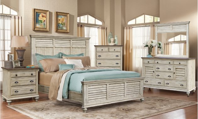 Brockton Panel Bedroom Set Cottage Creek Kahns Furniture in proportions 2460 X 1714