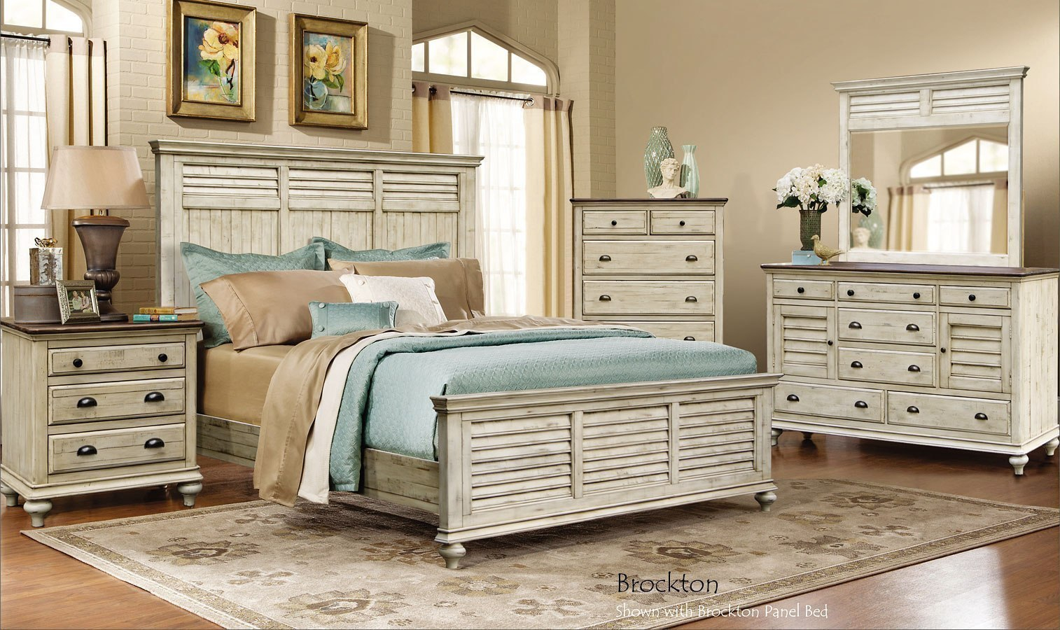 Brockton Panel Bedroom Set in measurements 1514 X 900