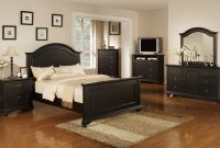 Brook 6 Pc Queen Bedroom Set Black Orange County Ca Daniels in proportions 1700 X 1093