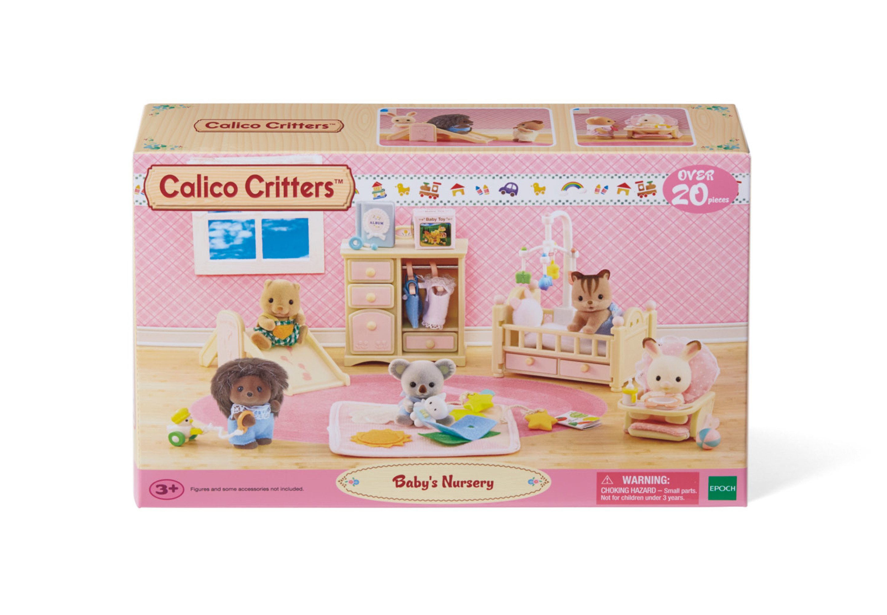 Calico Critters Bas Nursery Set within dimensions 2885 X 2000