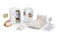 Calico Critters Deluxe Floral Bedroom Set 25 Detailed Accessories throughout size 1600 X 896