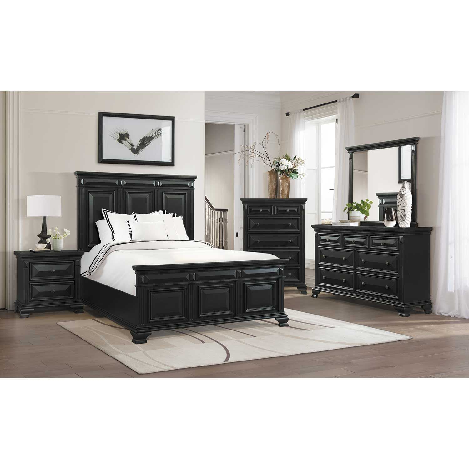 Calloway 5 Piece Bedroom Set throughout size 1500 X 1500