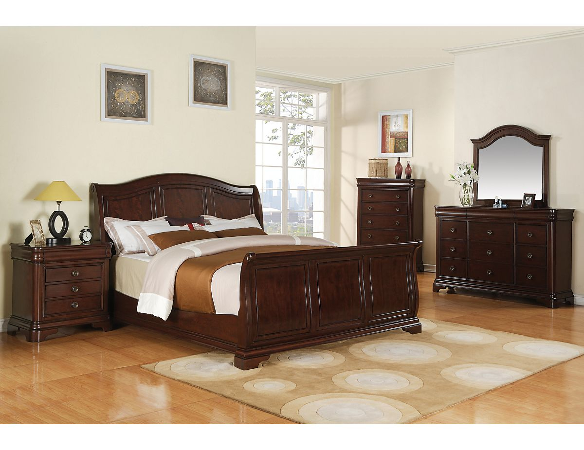 Cameron 7 Piece Queen Bedroom Set Cm750qpk7 The Brick for measurements 1200 X 925