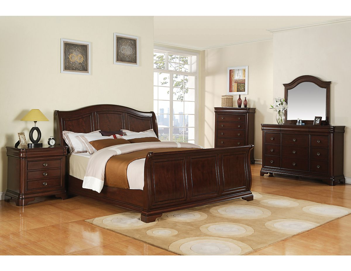 Cameron 7 Piece Queen Bedroom Set Cm750qpk7 The Brick intended for size 1200 X 925