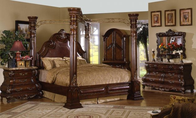 Canopy Bed Canopy Bedroom Sets Four Post Canopy Bed inside size 2046 X 1435