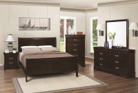 Cappuccino Louis Bedroom Set regarding proportions 4000 X 2869