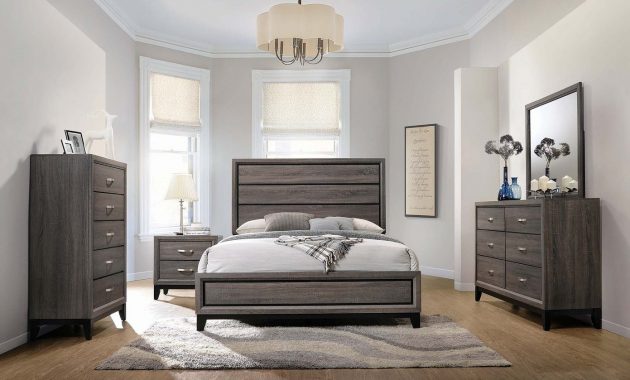 Carbon Loft Conan Grey Oak 4 Piece Bedroom Set inside proportions 1391 X 1391