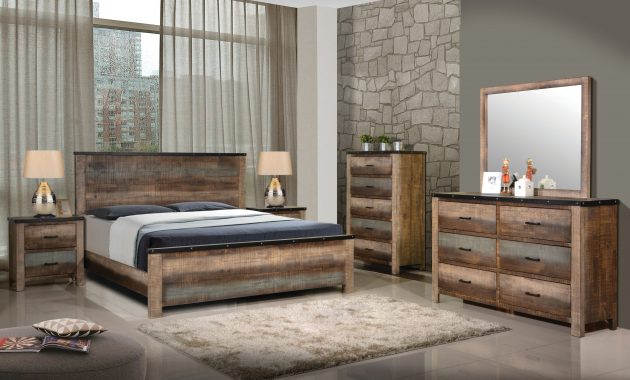 Carbon Loft Kiessling Rustic Antique 5 Piece Bedroom Set intended for sizing 3300 X 3300