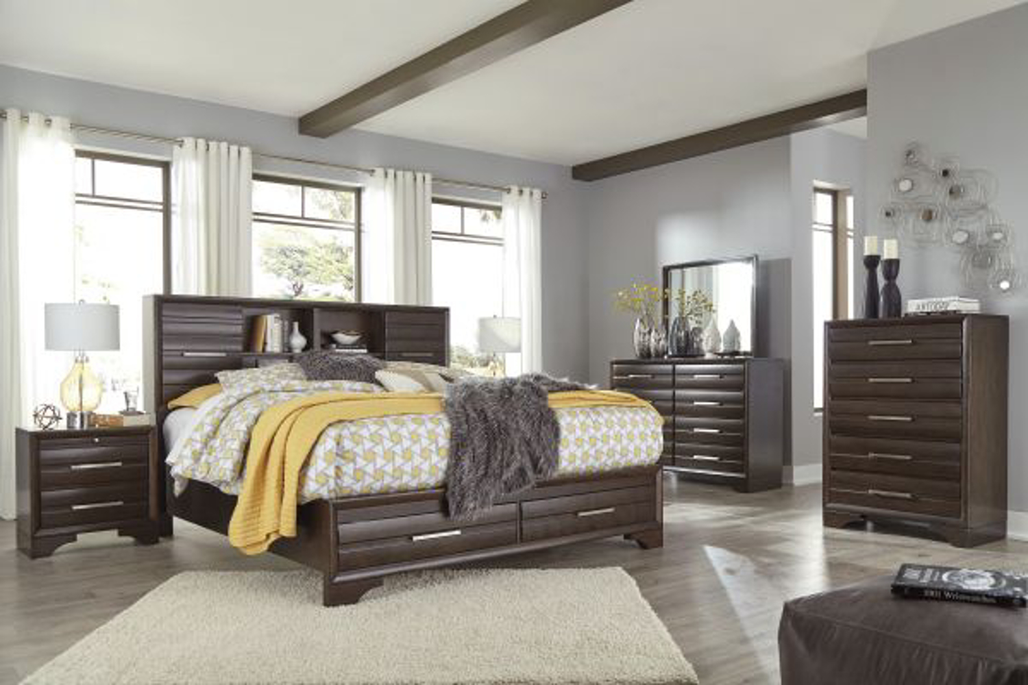 Carissa California King Bedroom Set intended for size 1500 X 1000