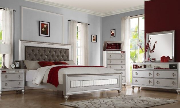 Carousel Bedroom Bed Dresser Mirror King 59165 3 for proportions 1000 X 1000