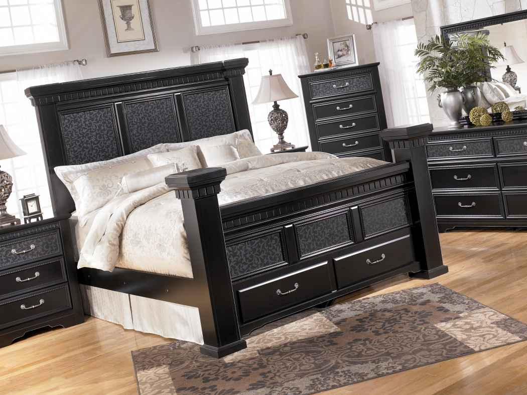 Cavallino Bedroom Set Direct Furniture And Mattress Surrey throughout proportions 1050 X 787