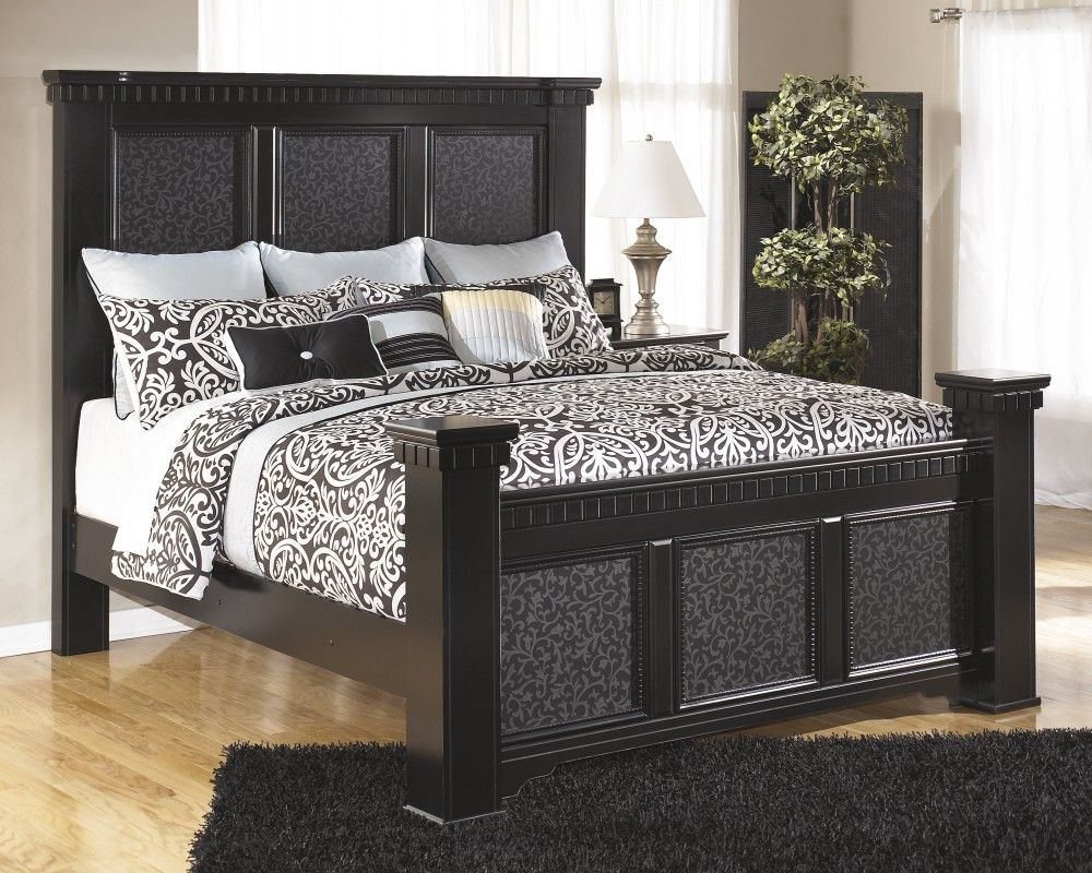 Cavallino King Mansion Bed B29115816699 Complete Beds pertaining to dimensions 1000 X 800