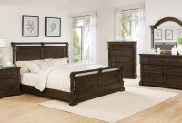 Chandler Bedroom Set 5pc 206391 In Heirloom Brown Coaster with sizing 1280 X 723