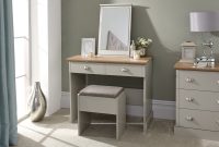 Chapin Dressing Table Set With Mirror inside measurements 3200 X 2544