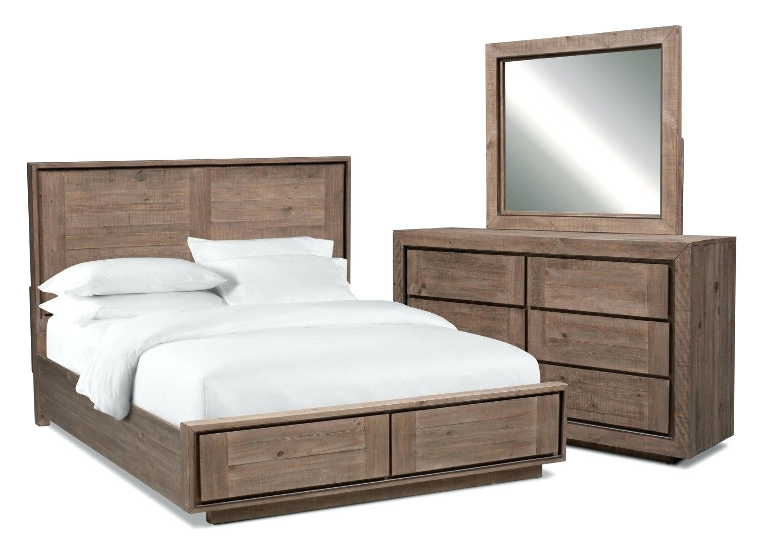 Charming Queen Storage Bedroom Set Black Bed Ashfield Furniture Home intended for proportions 1500 X 1100