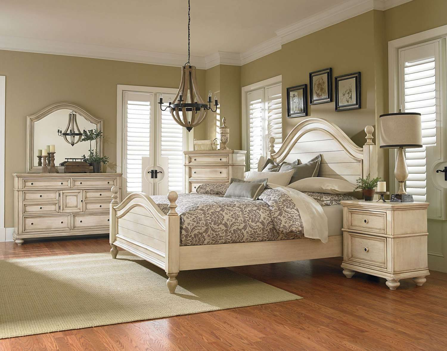 Chateau 5 Piece Queen Bedroom Set Ffo Home Bedrooms In 2019 within proportions 1500 X 1179