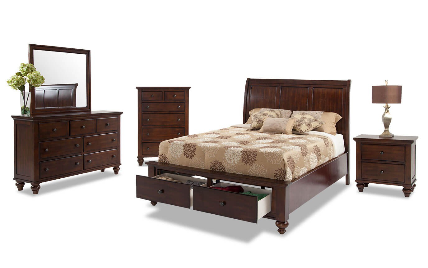 Chatham Full Bedroom Set with proportions 1376 X 864