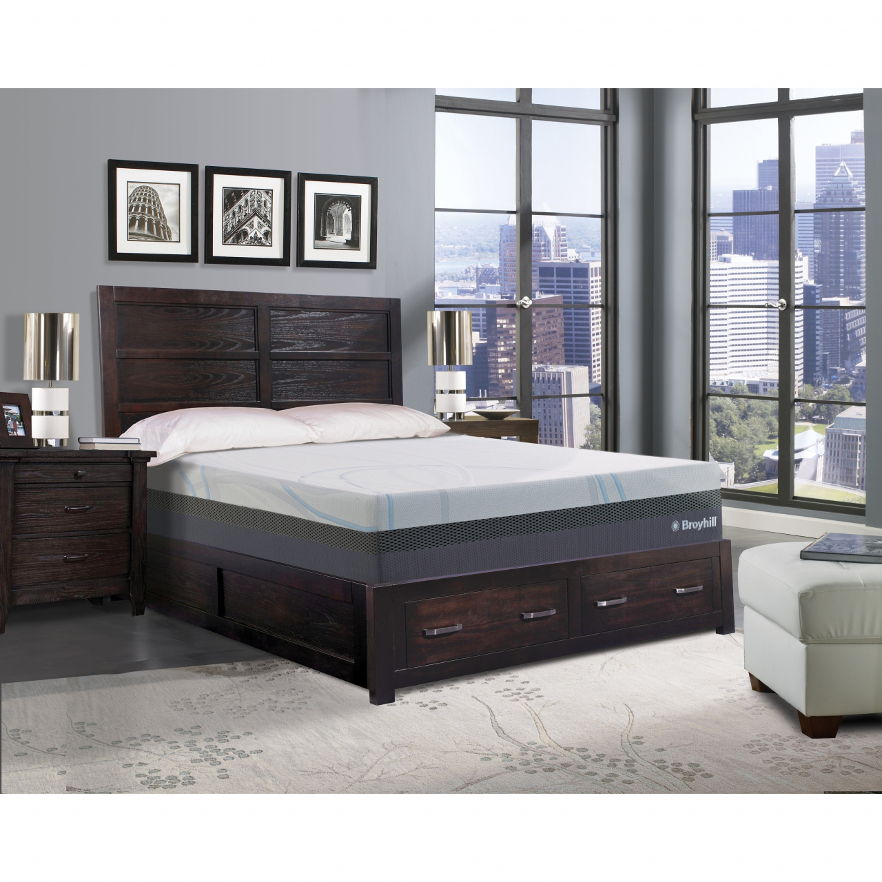 Cheapest King Size Contemporary Bedroom Sets With Mattress with regard to dimensions 1280 X 1280
