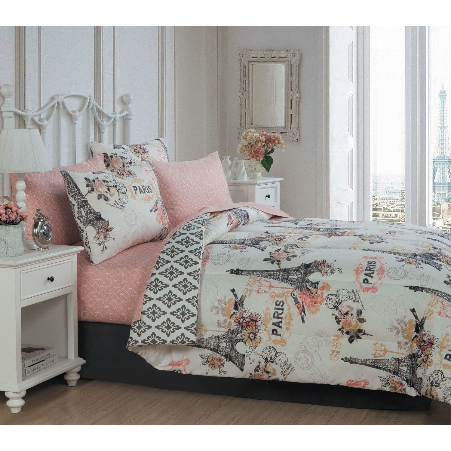 Cherie Paris Themed Bed In A Bag throughout size 1500 X 1500