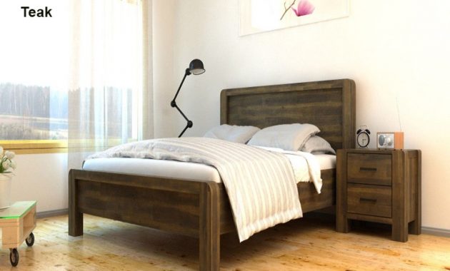 Chester Solid Handcrafted Acacia Wooden Bed Teak Chester Solid inside proportions 1200 X 804