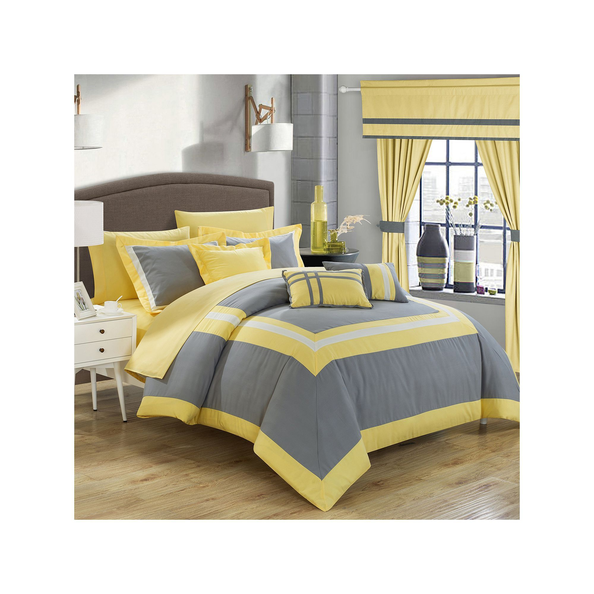 Chic Home Ritz 20 Piece Bedding Set In 2019 Products Comforters with regard to measurements 2000 X 2000