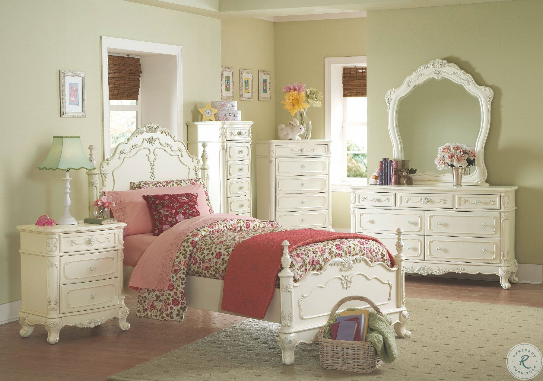 Cinderella Youth Bedroom Set in dimensions 1800 X 1262