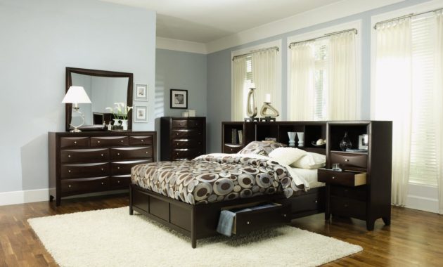 Clarion 5 Pc Wall Bed With Piers American Signature Furniture inside proportions 1650 X 1239