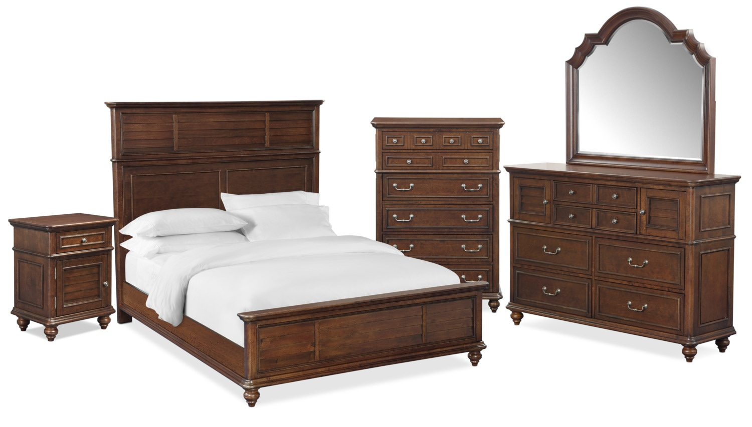 Clarion Wall Bedroom Set Mnr Home in proportions 1500 X 853
