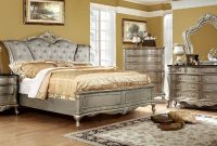 Cm7090 Furniture Of America Johara Bedroom Set Gold Finish in size 1988 X 1040