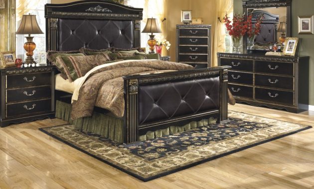 Coal Creek 6 Pc Bedroom Dresser Mirror Queen Bed intended for dimensions 1000 X 800