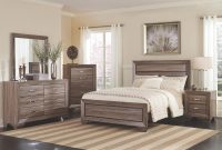 Coaster Furniture Kauffman 4 Piece Panel Bedroom Set In Washed Taupe in sizing 4000 X 3199