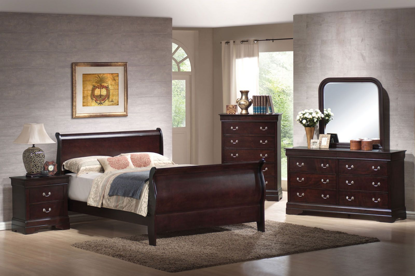 Coaster Louis Philippe Bedroom Set In Cappuccino 203981 Bedroom pertaining to measurements 1600 X 1066