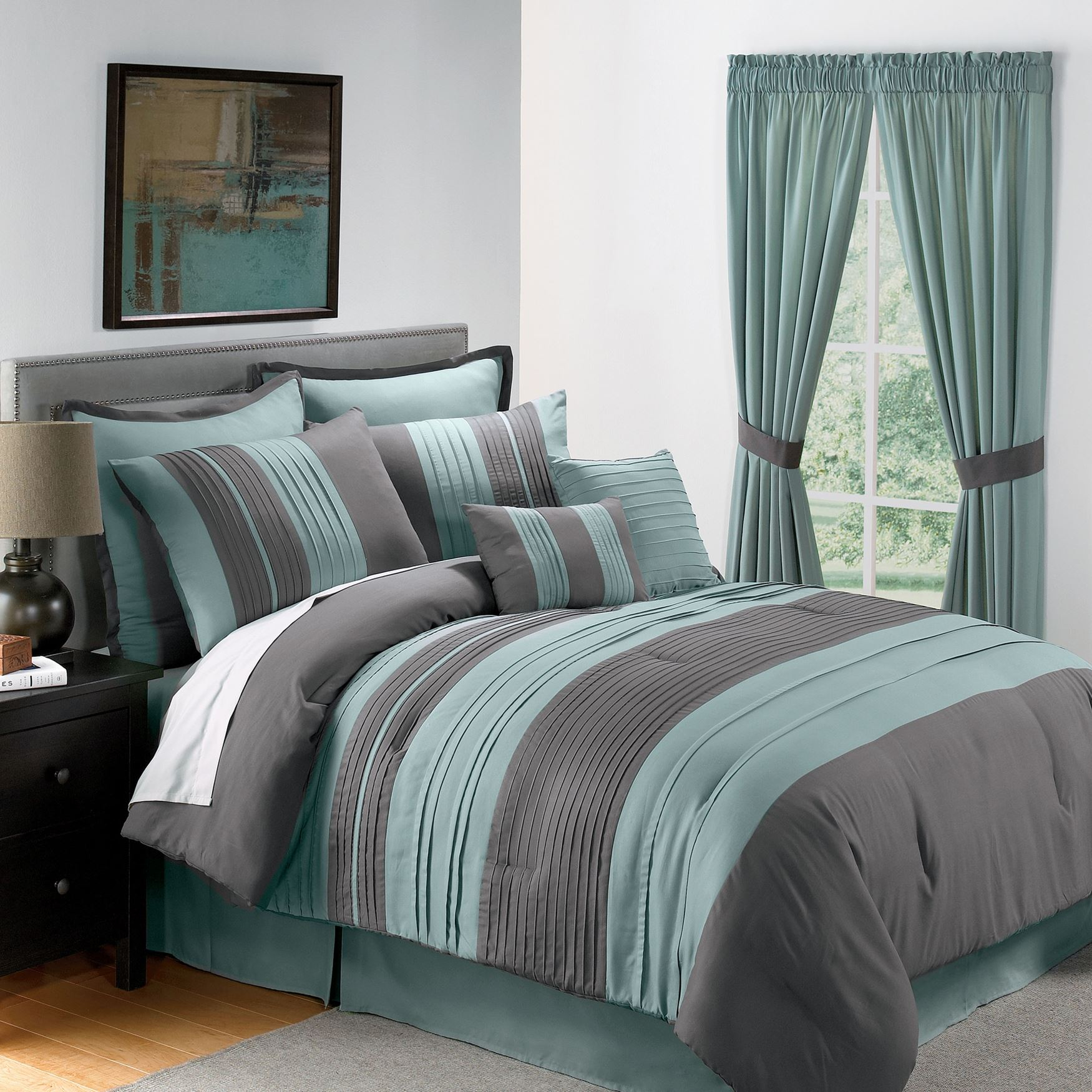 Comforter Sets Awesome Teal Comforter Sets Teal Curtains And in size 1750 X 1750