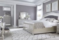 Coralayne Silver Bedroom Set intended for sizing 2200 X 1172