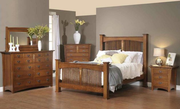 Craftsman 5 Piece Bedroom Set In 2019 Furniture Ideas Rustic with sizing 1280 X 753