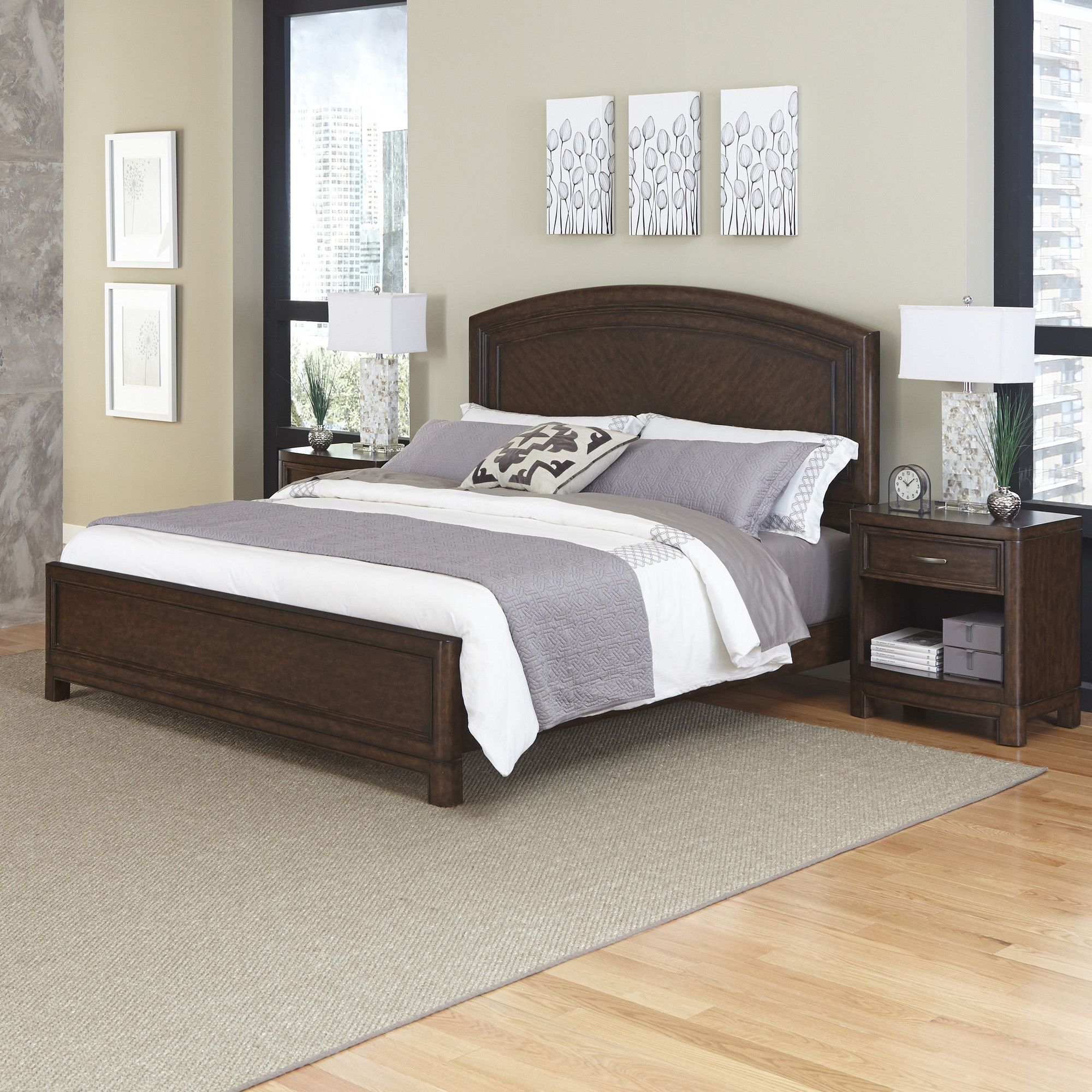 Crescent Hill Panel 3 Piece Bedroom Set Products Bedroom Sets intended for measurements 2000 X 2000