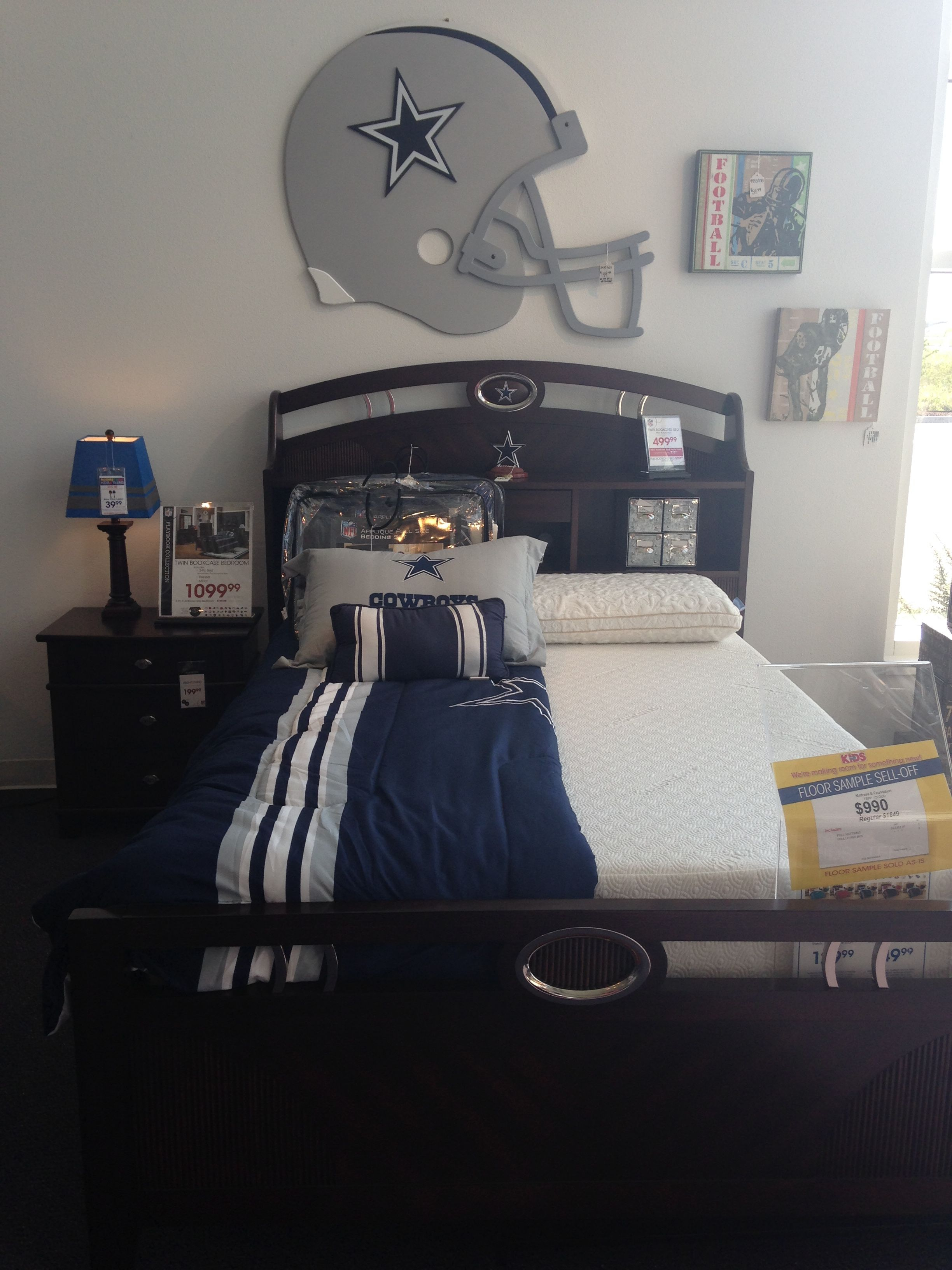 Dallas Cowboys Bed Set Found In Rooms To Go Everything Texas pertaining to proportions 2448 X 3264