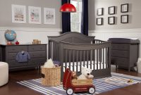 Davinci Meadow 3 Piece Nursery Set 4 In 1 Convertible Crib Autumn Changer Dresser And Jayden Double Dresser In Slate within dimensions 1200 X 1200