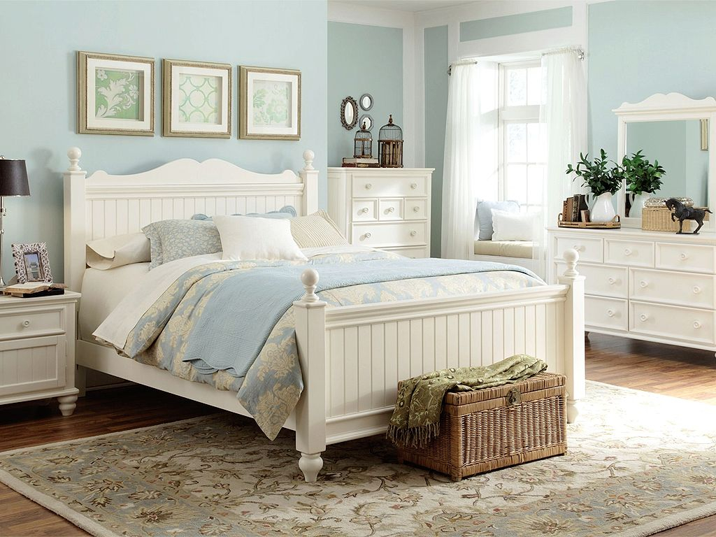 Decorating Ideas And Refinishing Tips With White Country Bedroom inside sizing 1024 X 768