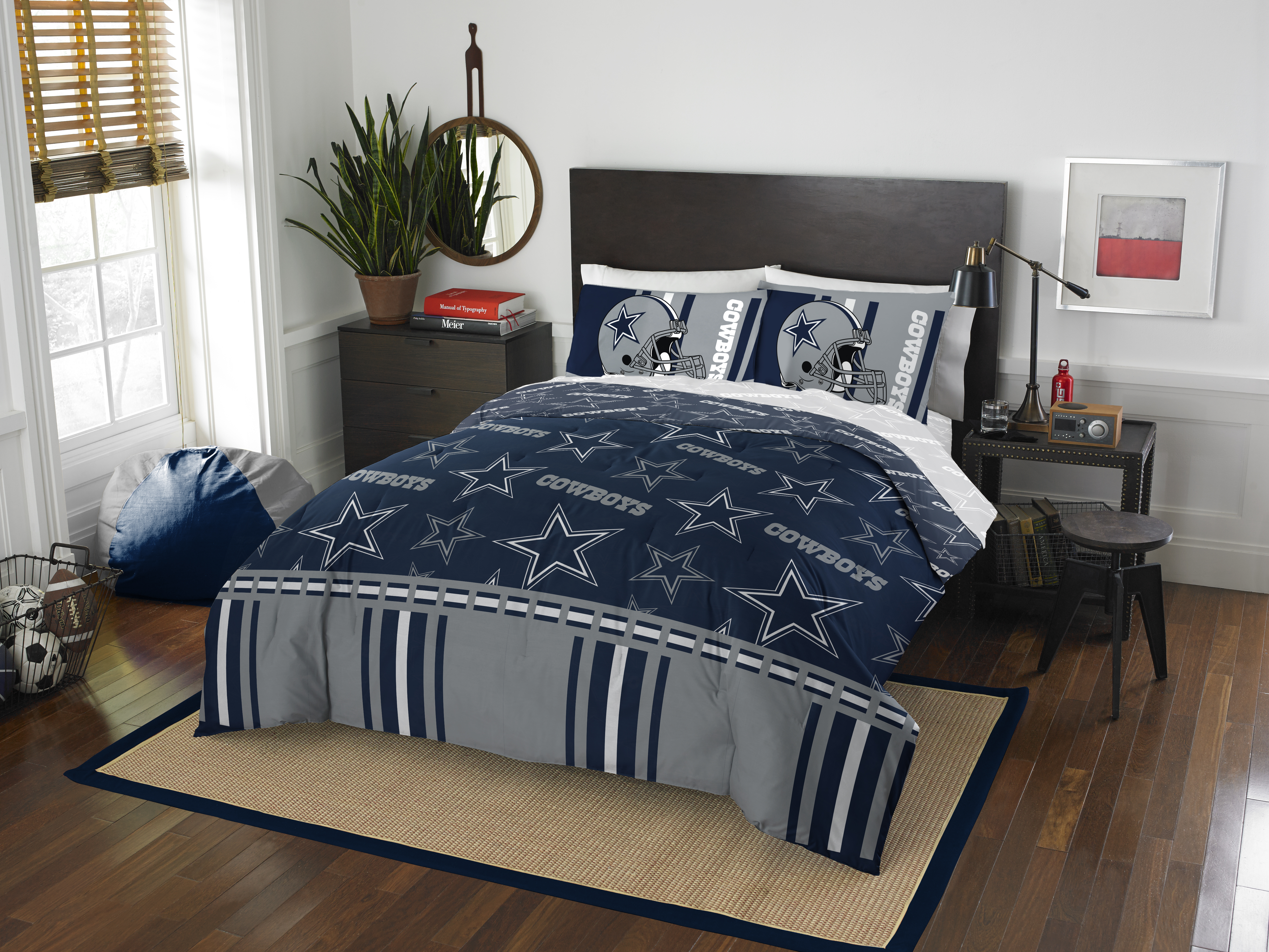 Details About Dallas Cowboys Comforter Set Nfl 5pc Bed Bag Sheets Queen Team Licensed Bedding in sizing 5436 X 4080