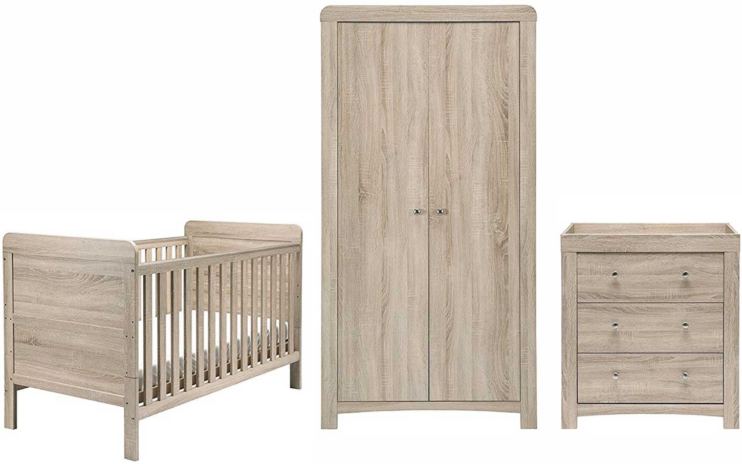 Details About East Coast Nursery Fontana Room Set Ba Bedroom Furniture Cotdresser Bnib throughout size 1450 X 907