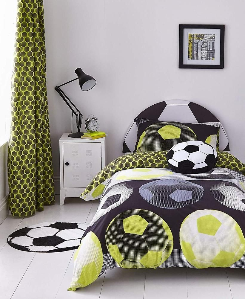 Details About Football Bedding Set Teen Boys Double Duvet Cover in dimensions 821 X 1000