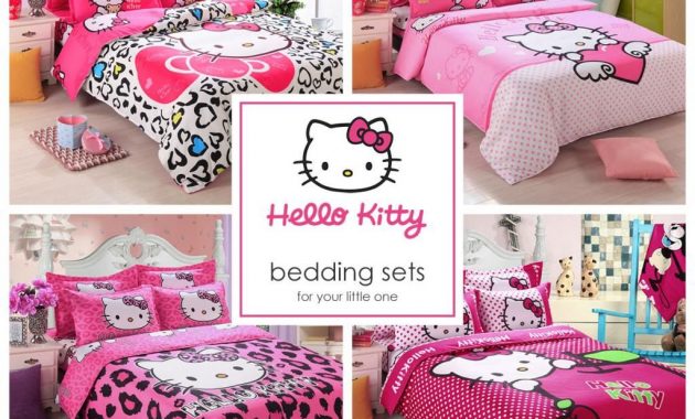 Details About Kids Hello Kitty Bedding Duvet Quilt Cover Bedding Set Twin Full Queen Size Pink for measurements 1024 X 1024