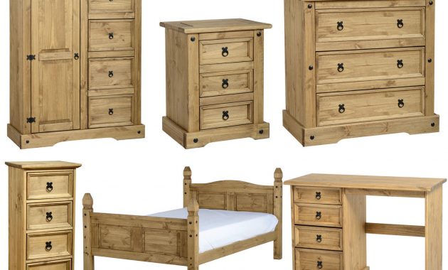 Details About Original Corona Pine Bedroom Furniture Range Waxed Mexican Pine Seconique within sizing 1600 X 1200