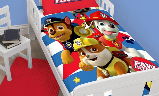 Details About Paw Patrol Official Duvet Cover Sets Bedding Boys Girls Junior Single Double with regard to dimensions 1600 X 1600