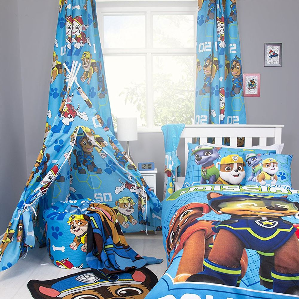 Details About Paw Patrol Spy Bedroom Range Duvet Cover Sets Junior Single Double Curtains regarding measurements 1000 X 1000