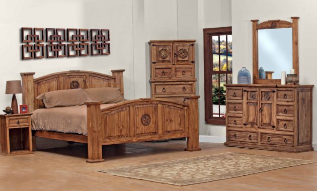 Details About Queen Size Lone Star Bedroom Set Real Wood Custom Stain 5 Pieces with regard to measurements 1179 X 721