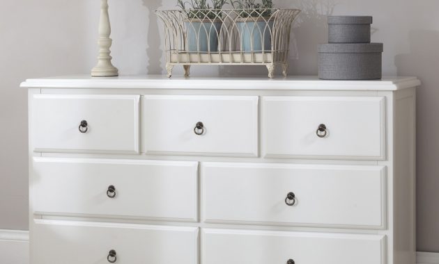 Details About Romance White Bedroom Furniture Bedside Table Chest Of Drawers Bed Wardrobe with sizing 999 X 1000