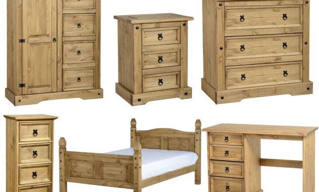 Details About Seconique Corona Mexican Solid Pine Bedroom Furniture Range Waxed Pine pertaining to size 1600 X 1200