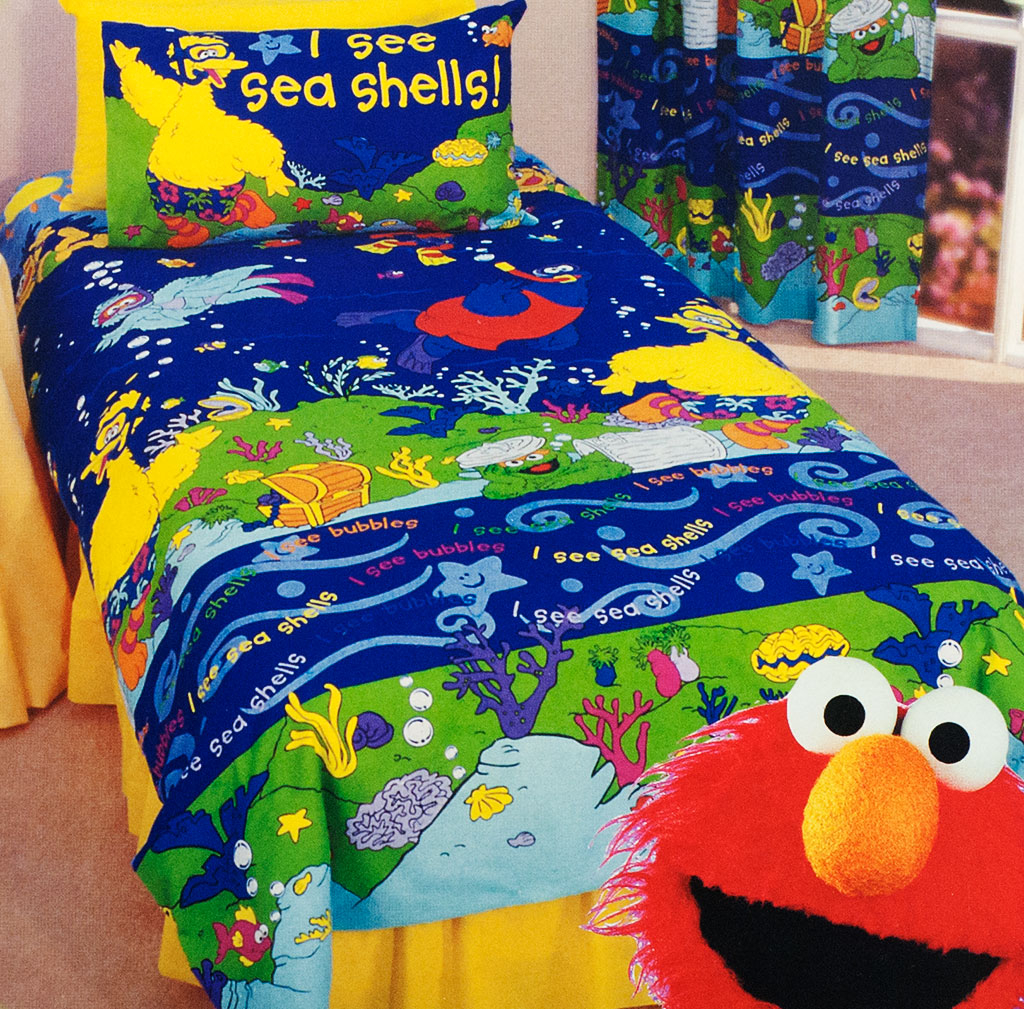 Details About Sesame Street Quilt Doona Duvet Cover Set Boys Girls Bedding Kids Elmo Big Bird in measurements 1024 X 1009